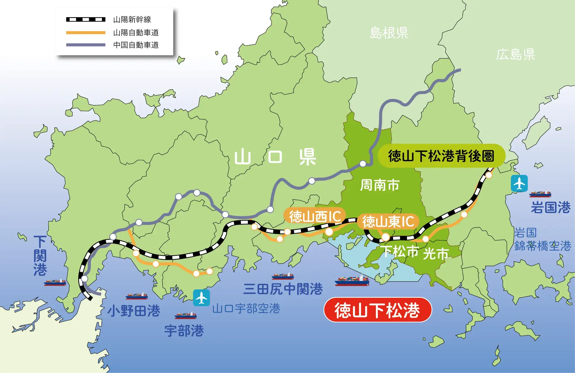 徳山下松港の概要_地図